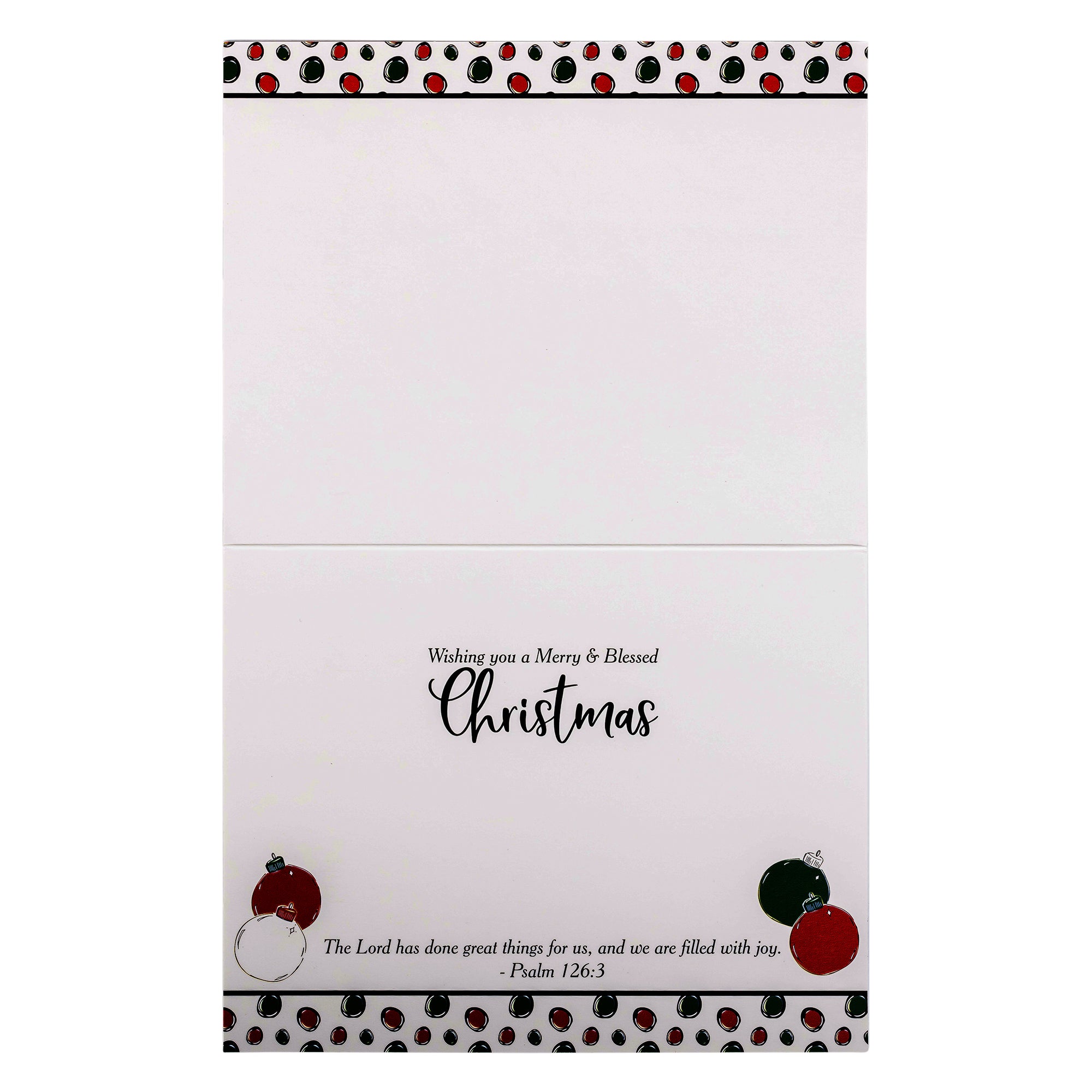 Boxed Christmas Cards: Merry & Bright Ornament