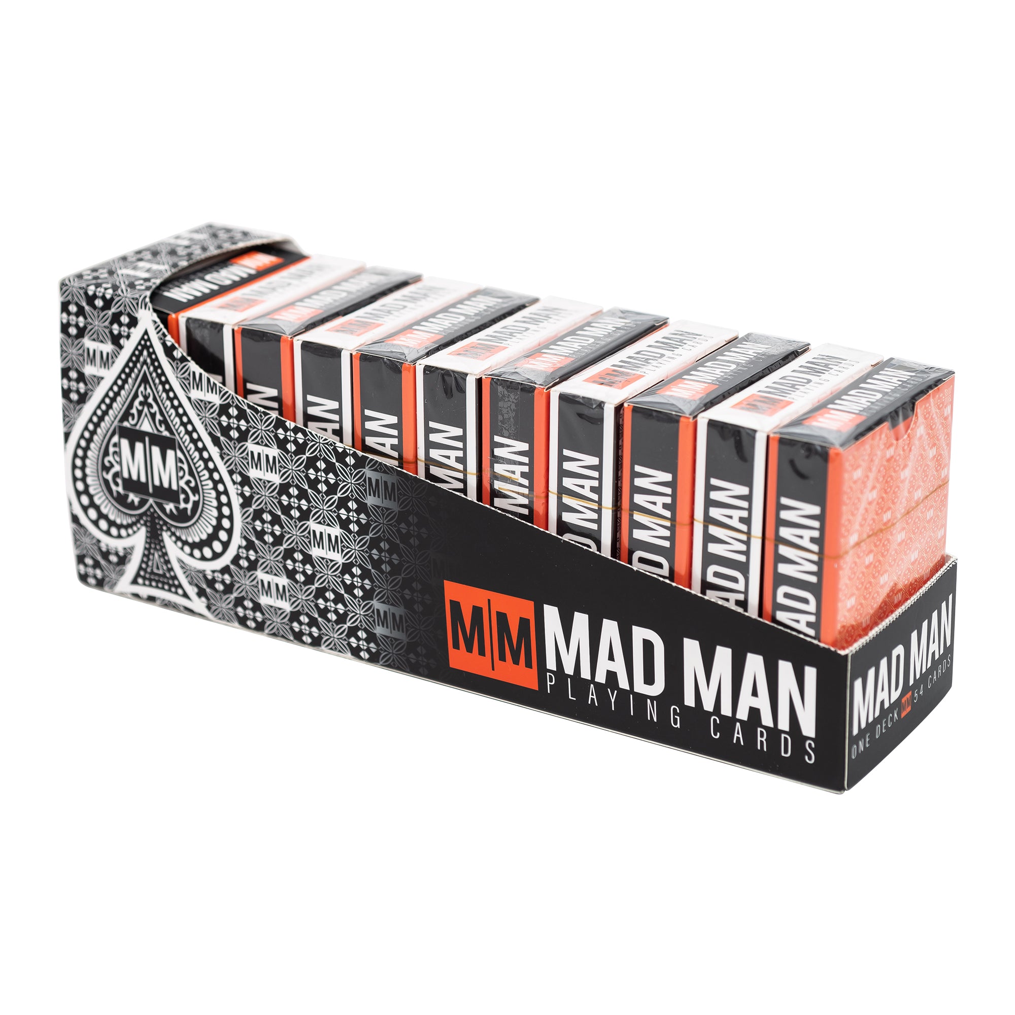 Mad Man Playing Cards Pre-Loaded Display (12 pcs)