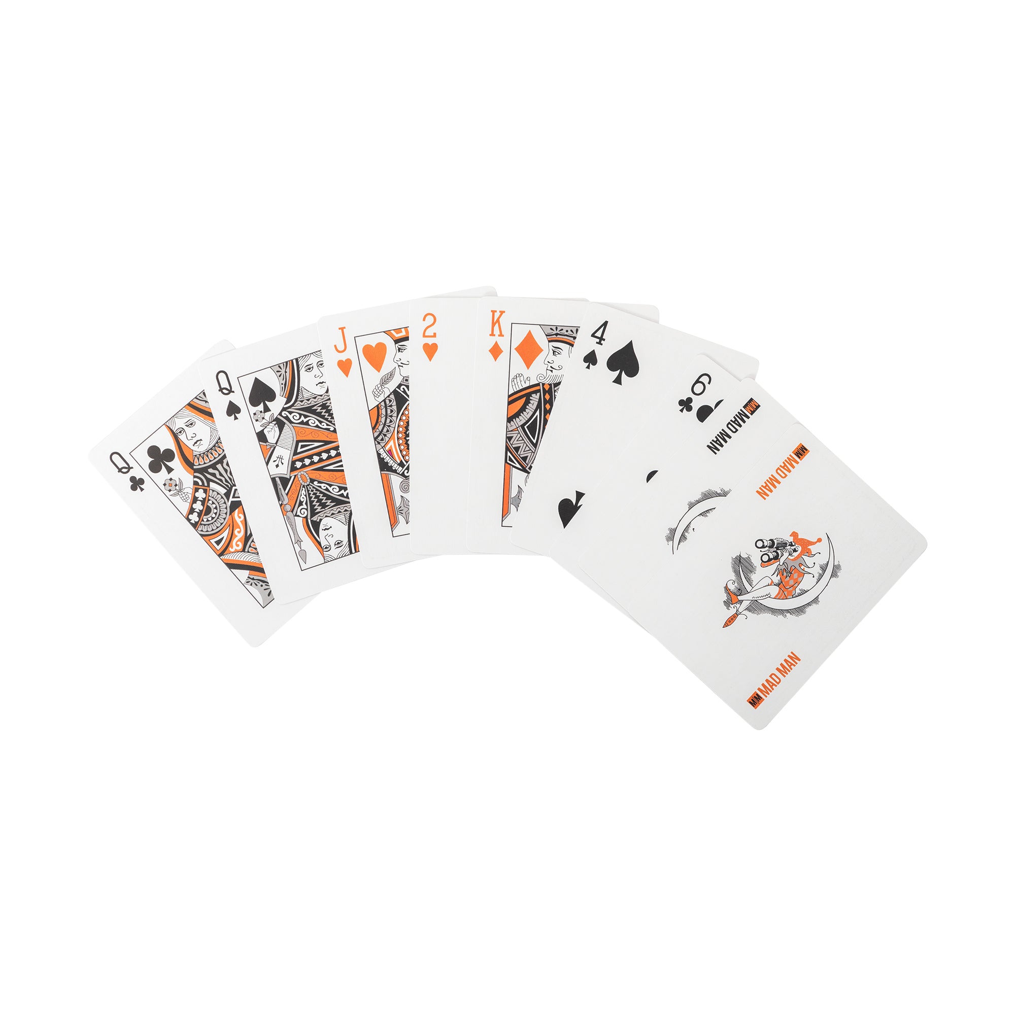 Mad Man Playing Cards Pre-Loaded Display (12 pcs)