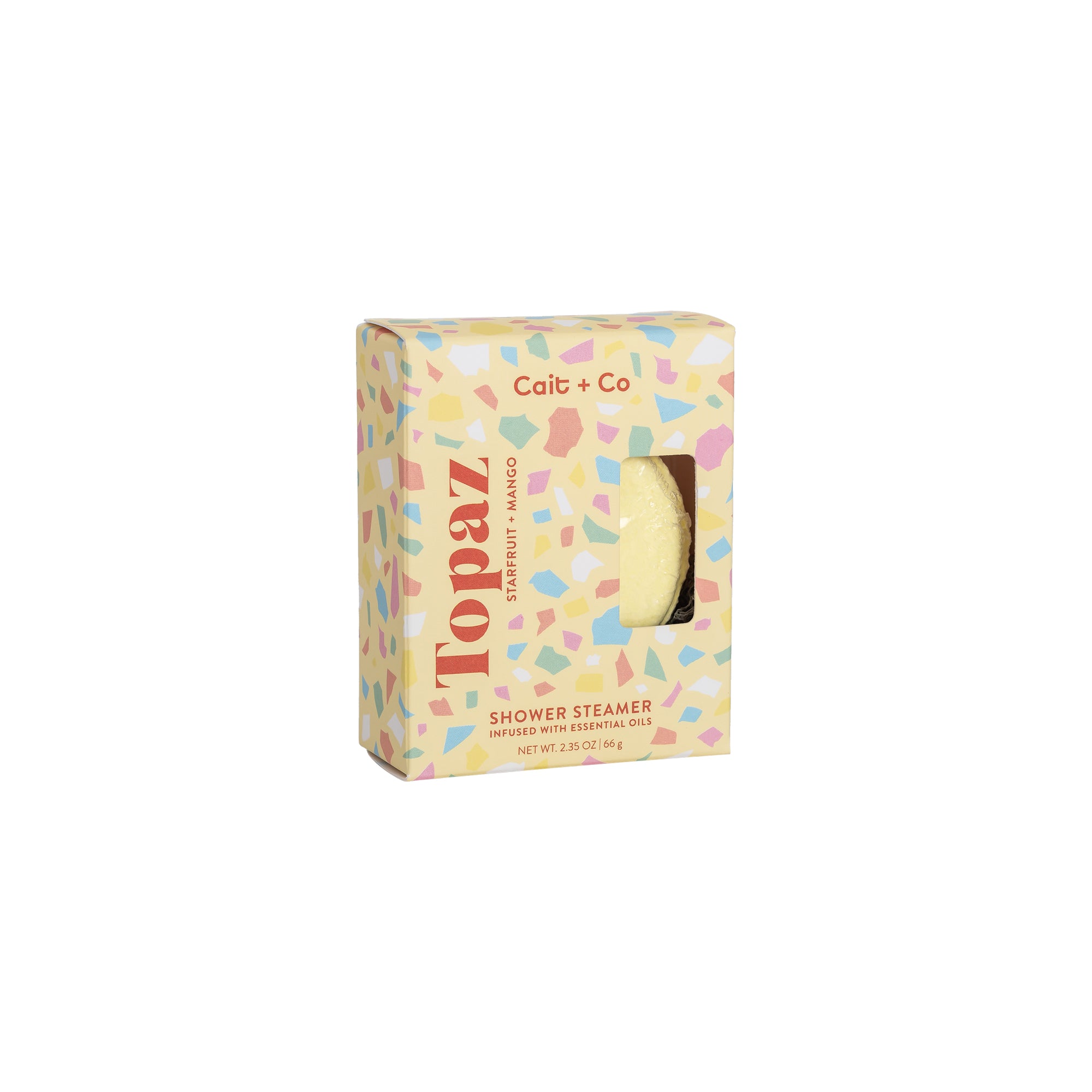Topaz - Aromatherapy Shower Steamer Cube Display
