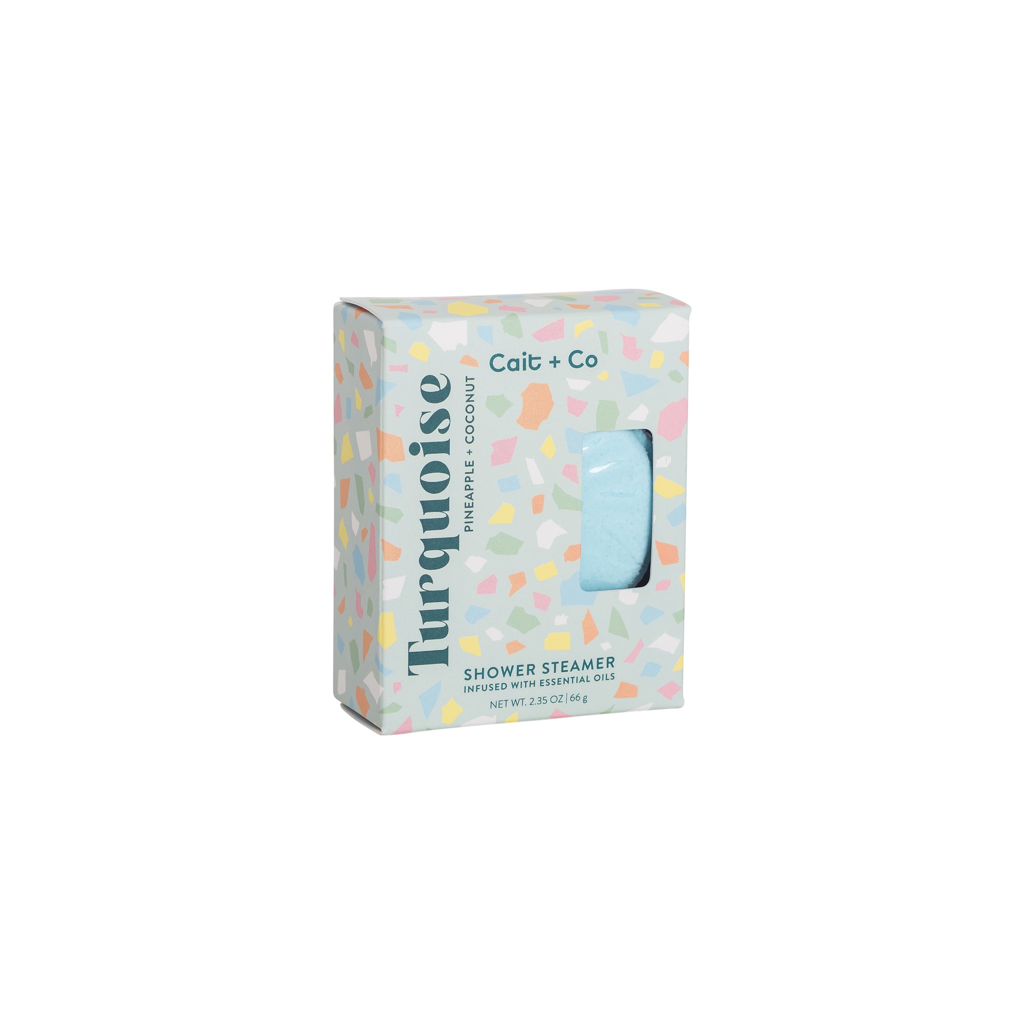 Turquoise - Aromatherapy Shower Steamer Cube Display
