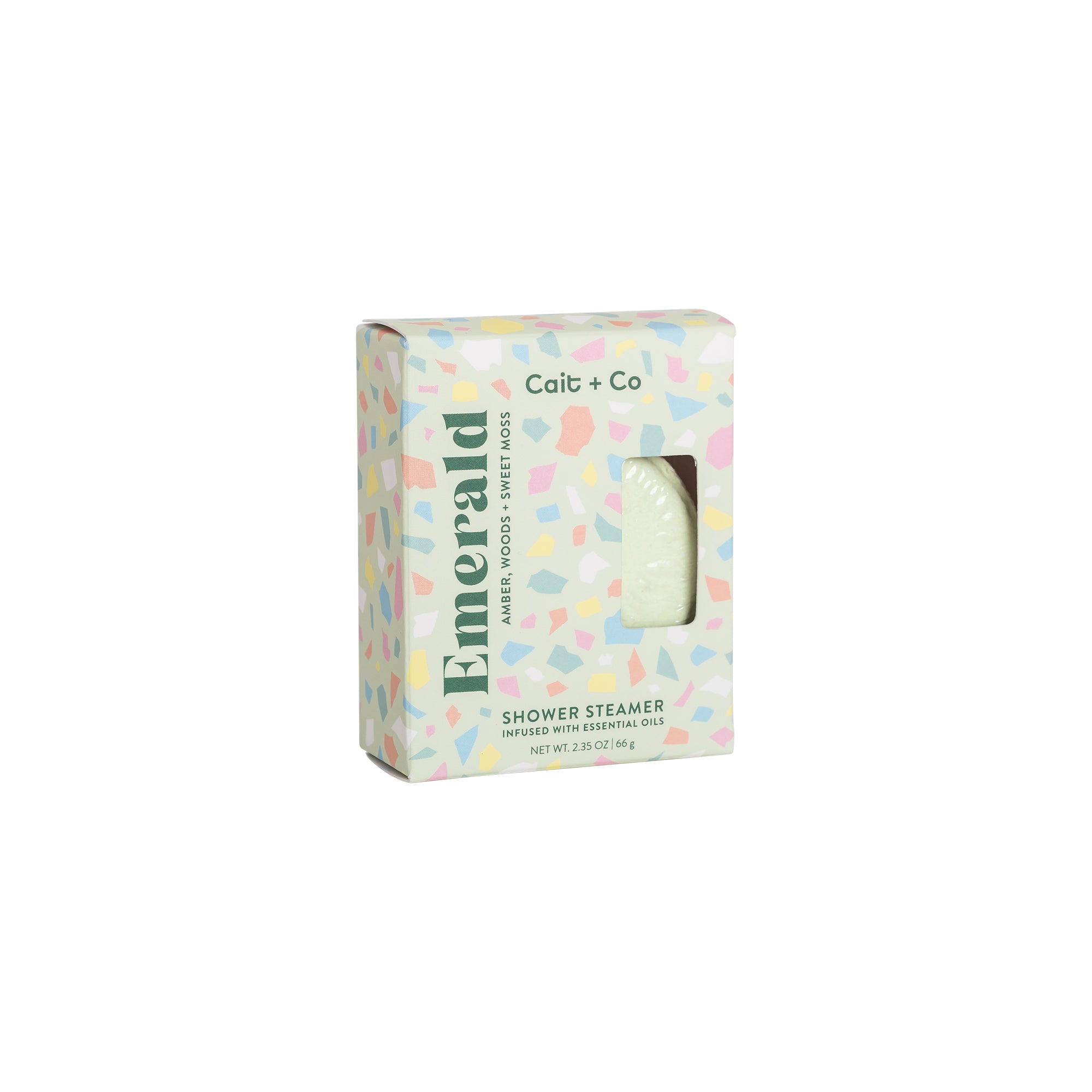 Emerald - Aromatherapy Shower Steamer Cube Display