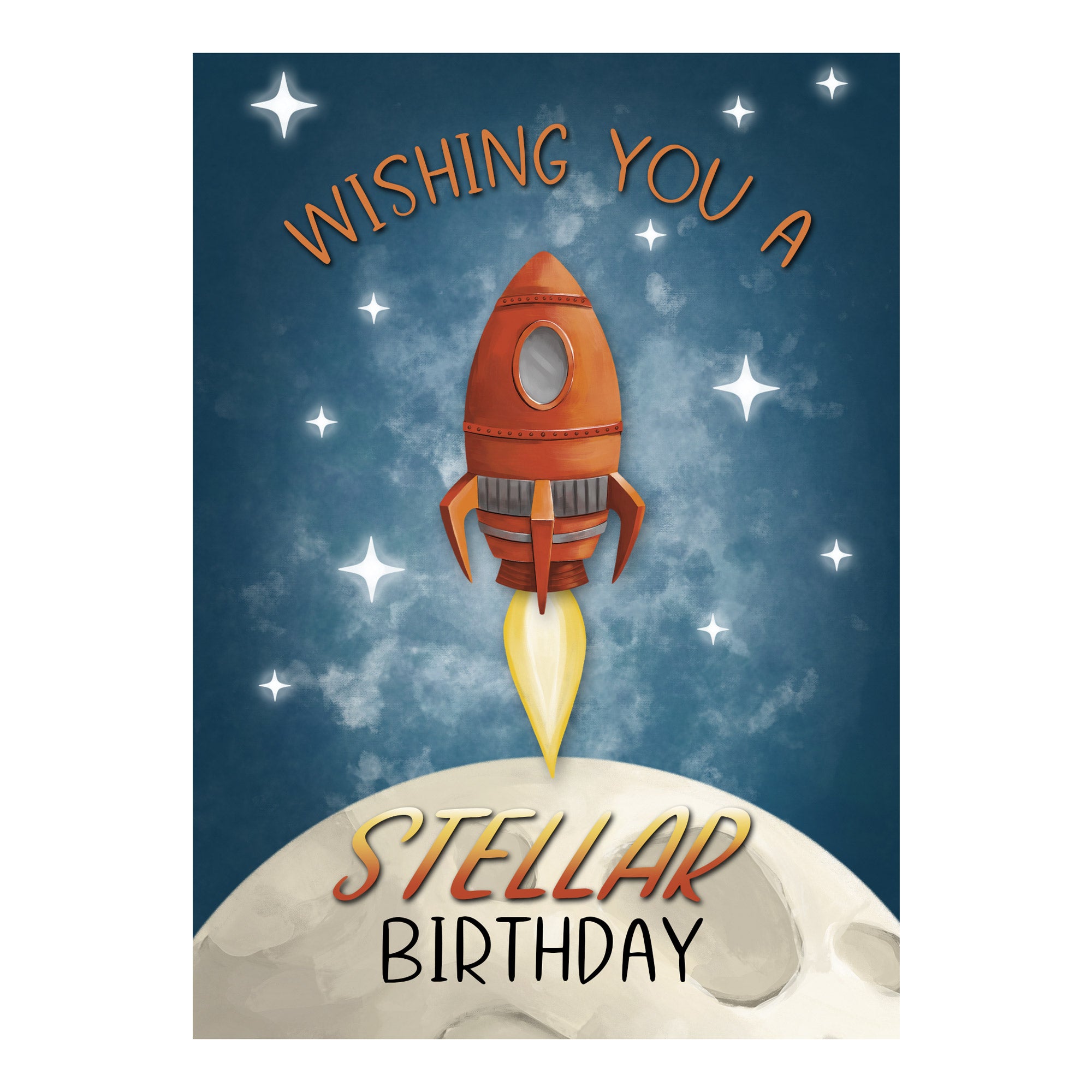 Boxed Cards: Birthday for Kids, Outer Space