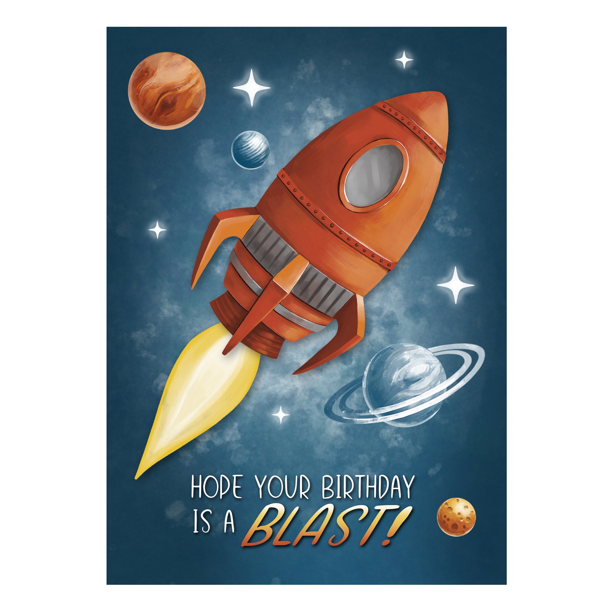 Boxed Cards: Birthday for Kids, Outer Space