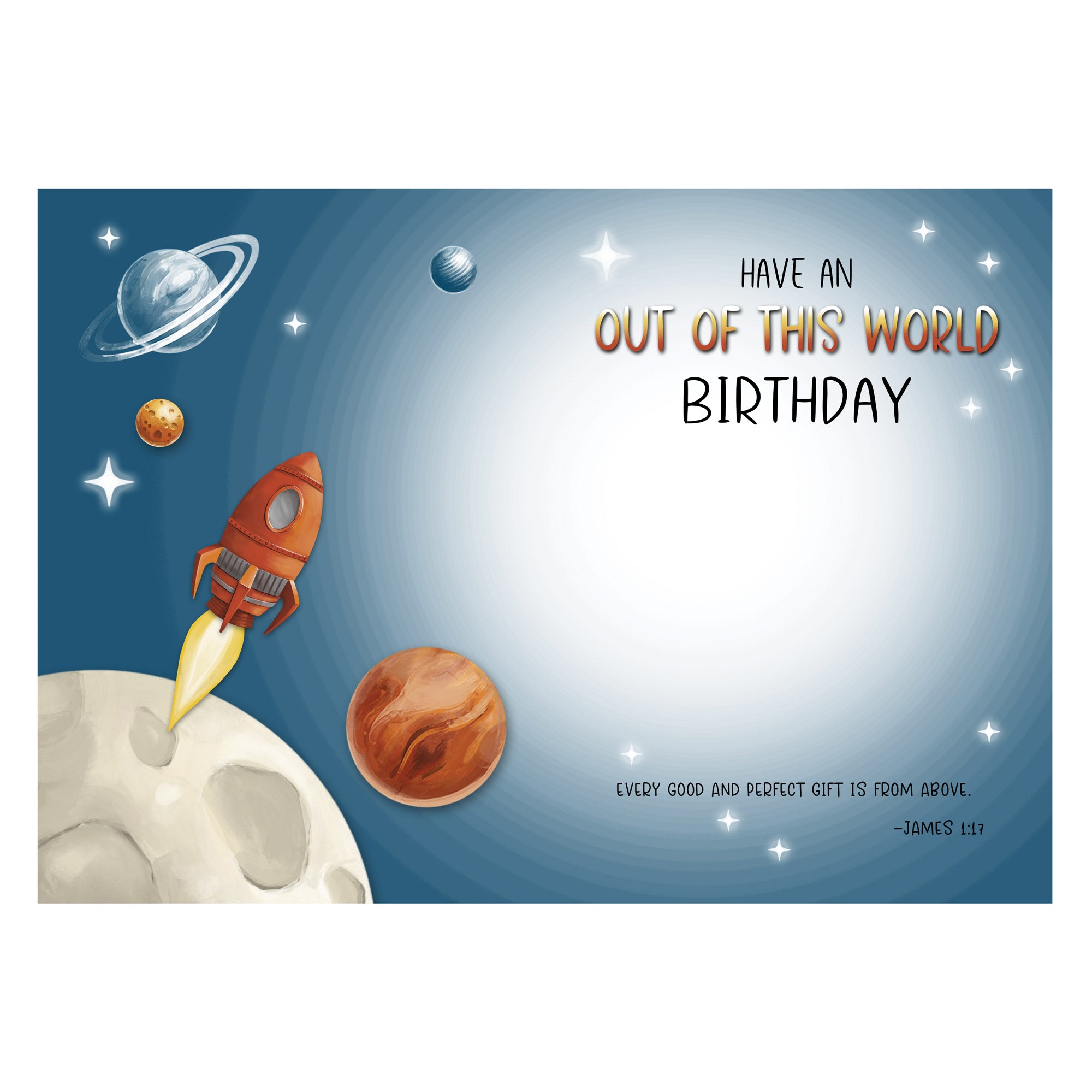 Boxed Cards: Birthday for Kids, Outer Space