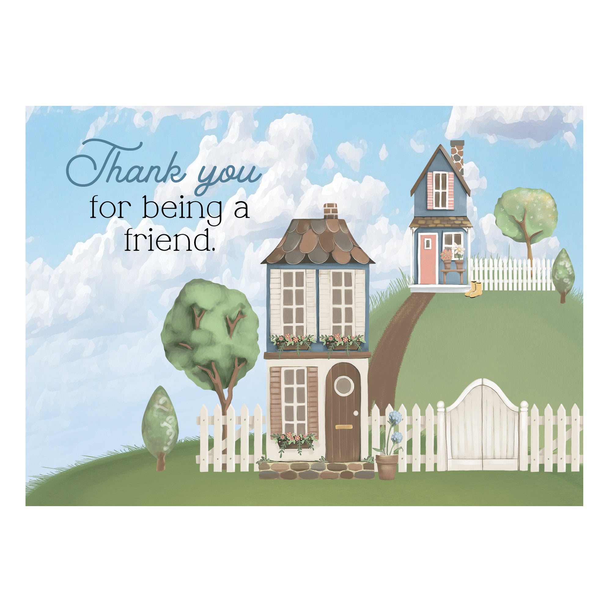 Boxed Cards: Friendship, Houses