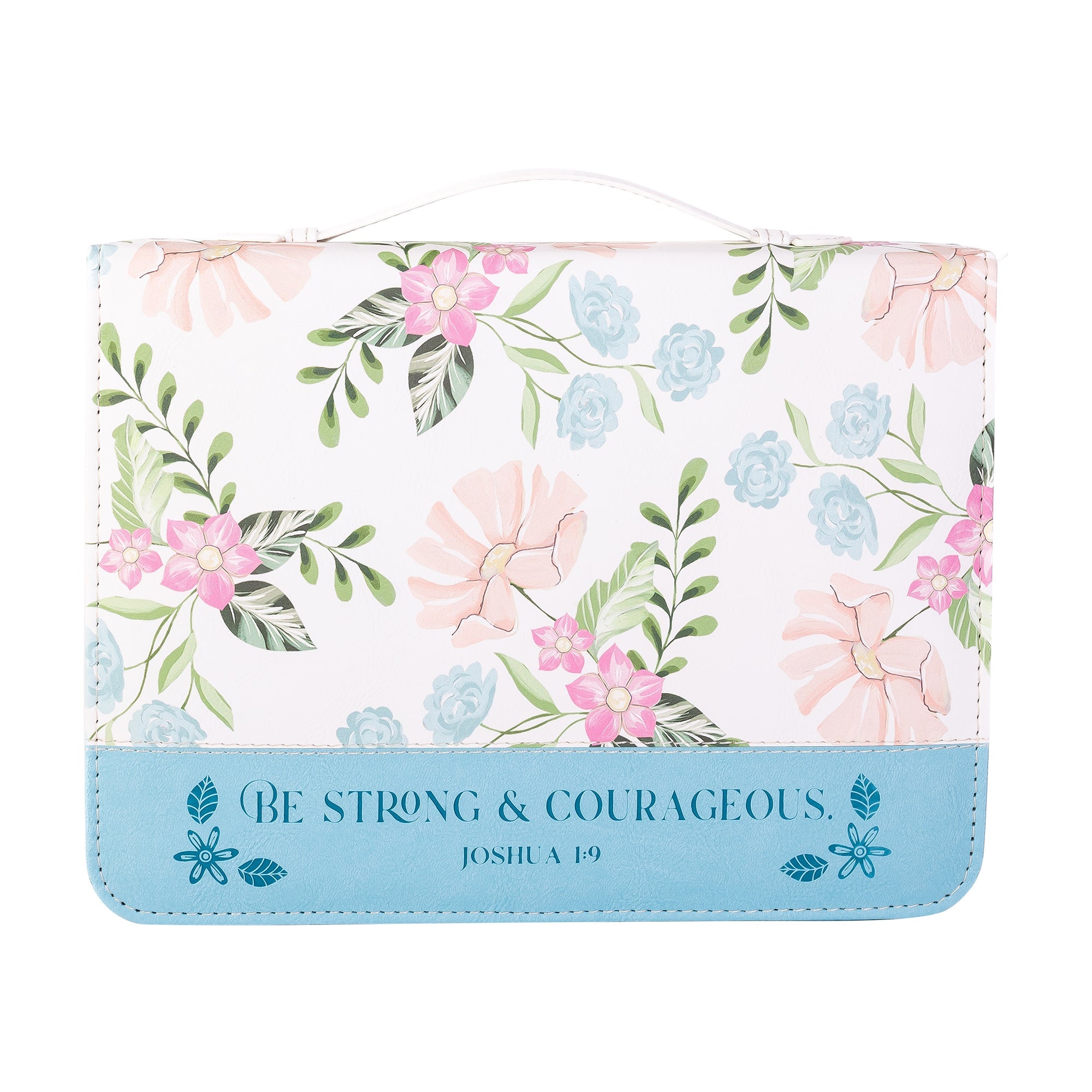 Divine Details: Bible Cover - Floral Blue