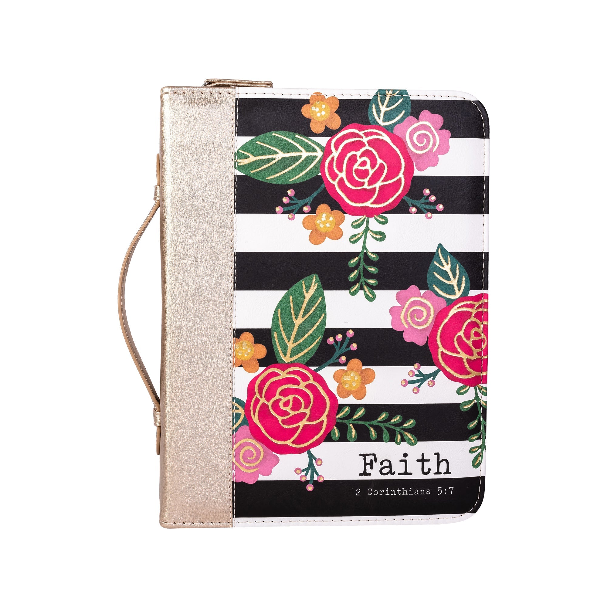 Divine Details: Bible Cover - Black & White Floral