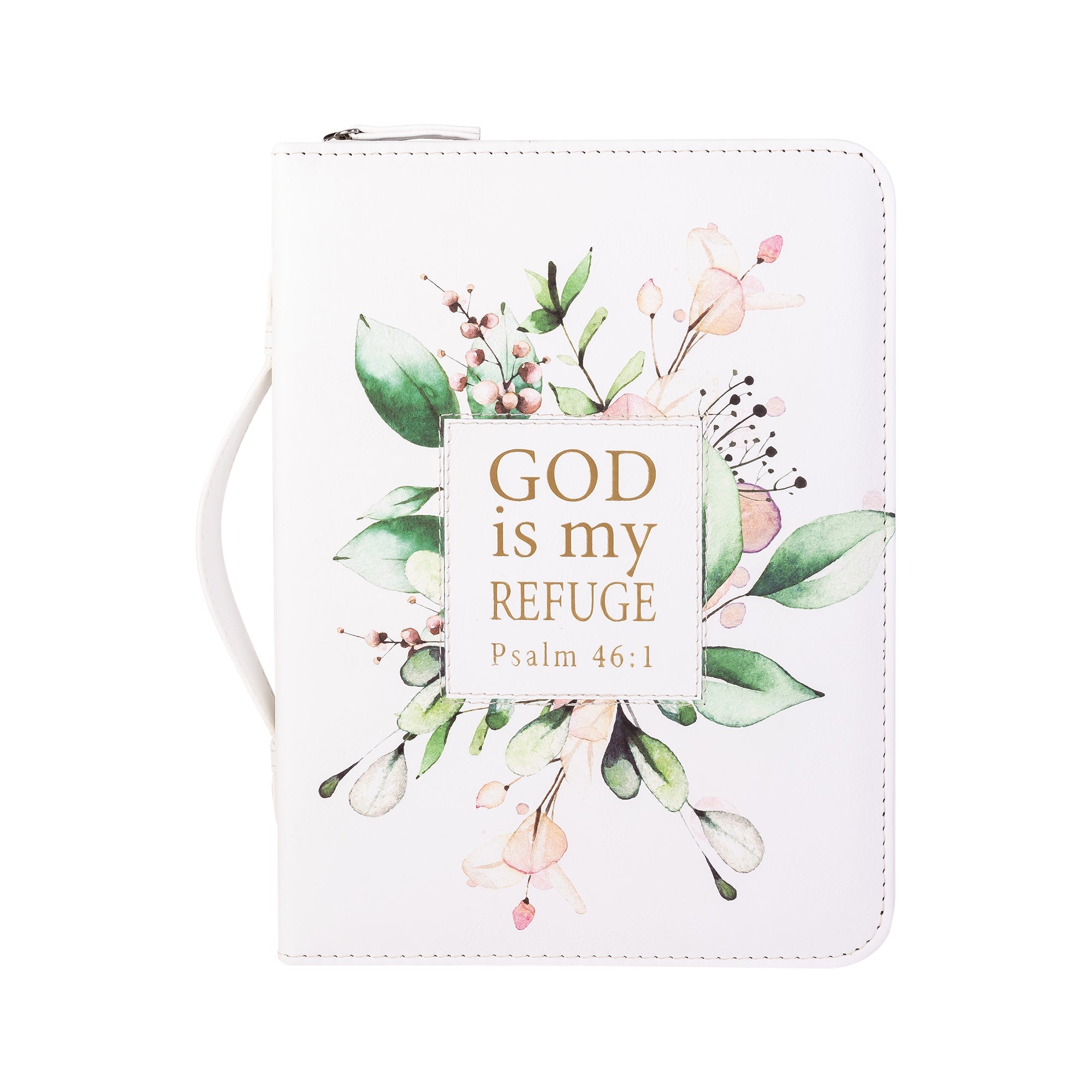 Divine Details: Bible Cover - Watercolor Flower Refuge