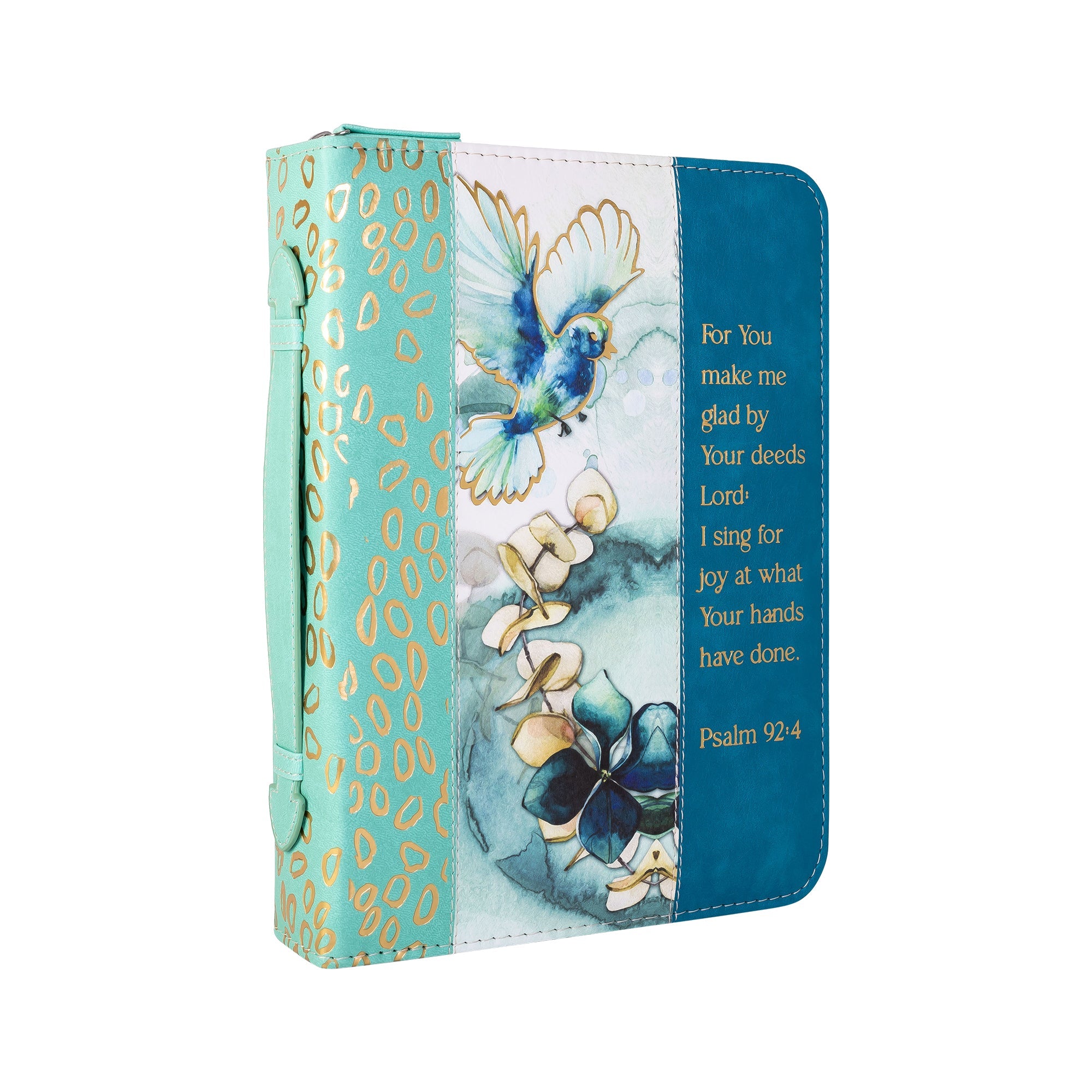 Divine Details: Bible Cover - Watercolor Flower Bird