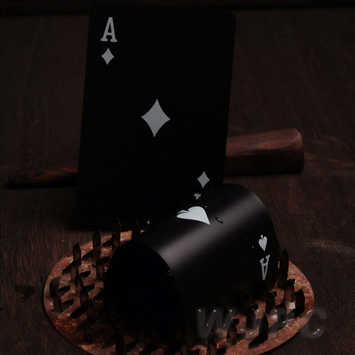 Men's Black Edition Waterproof Card Deck - Nicole Brayden Gifts