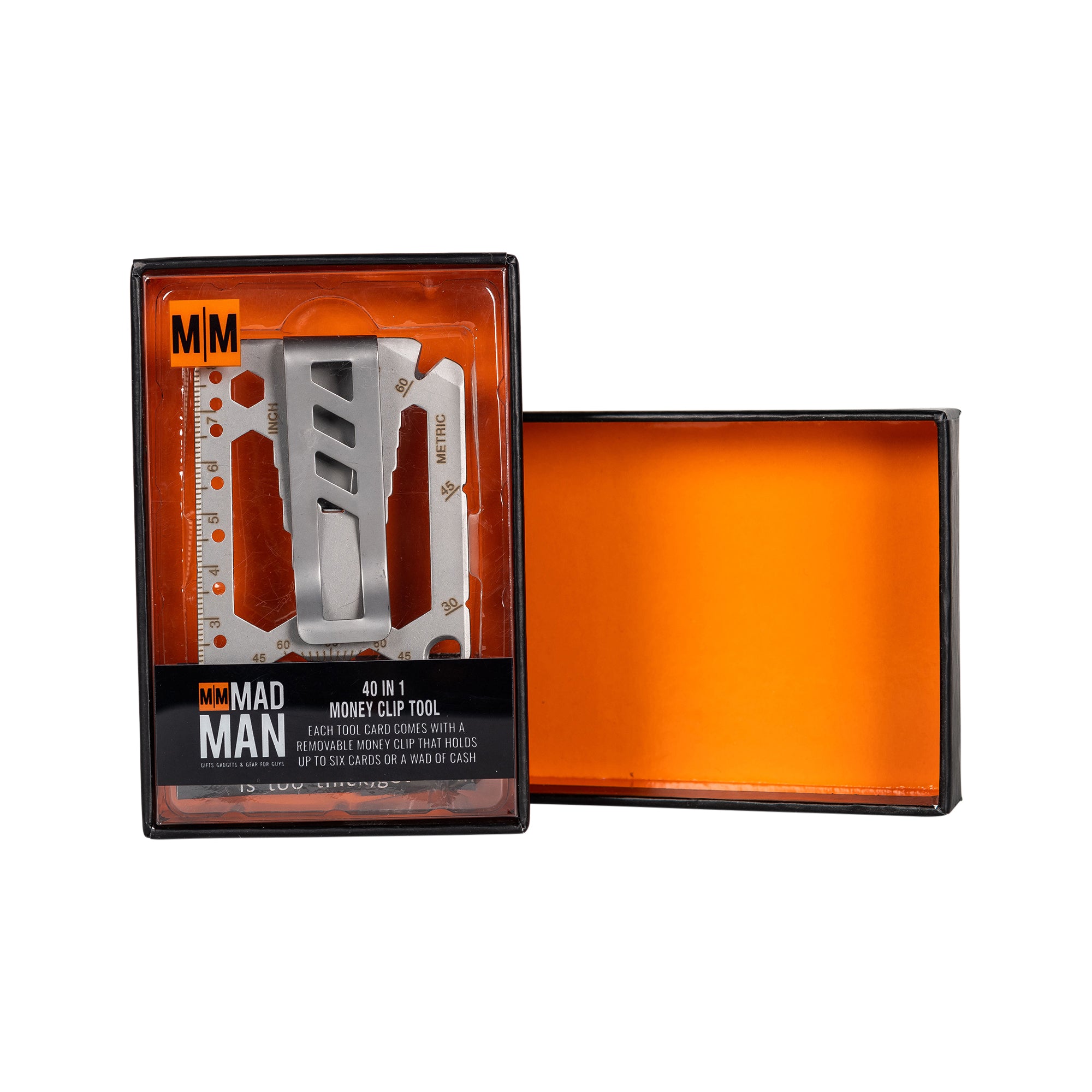 Men's Gunmetal 40 in 1 Money Clip