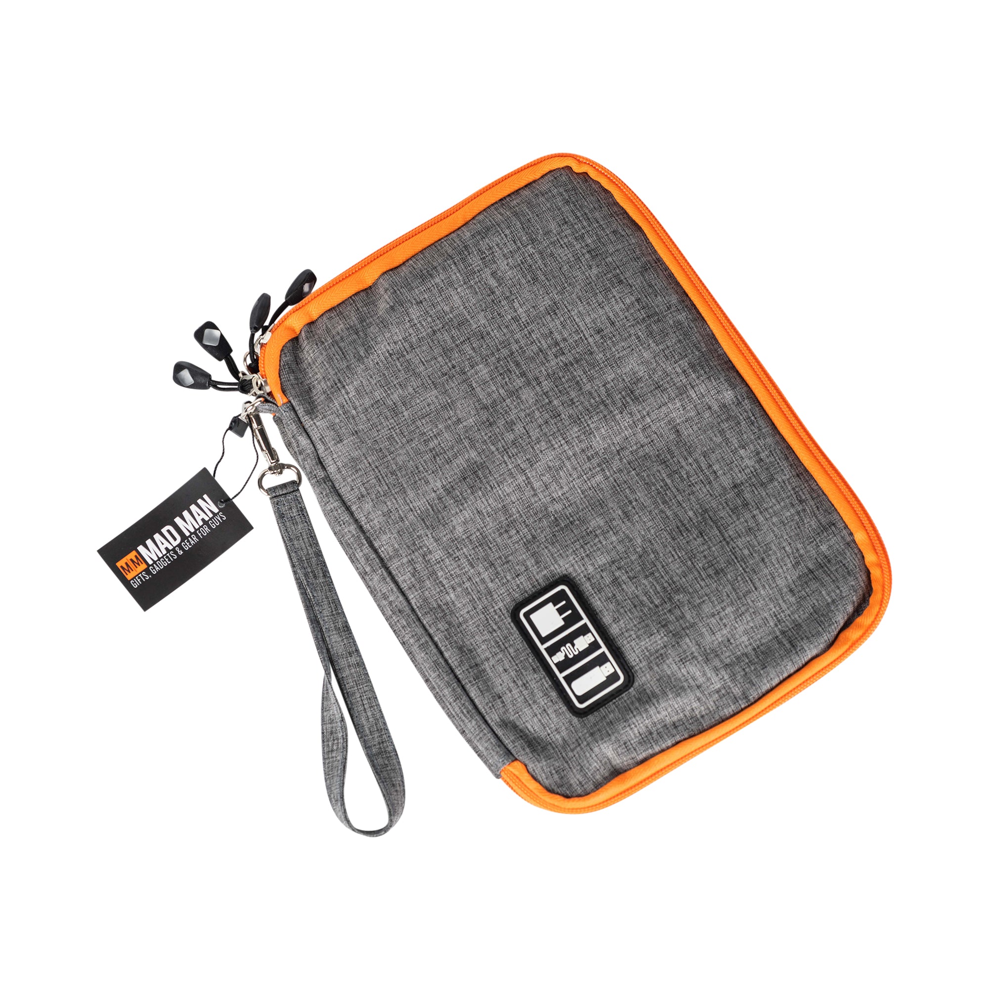 Men's Double Layer Waterproof Tech Bag