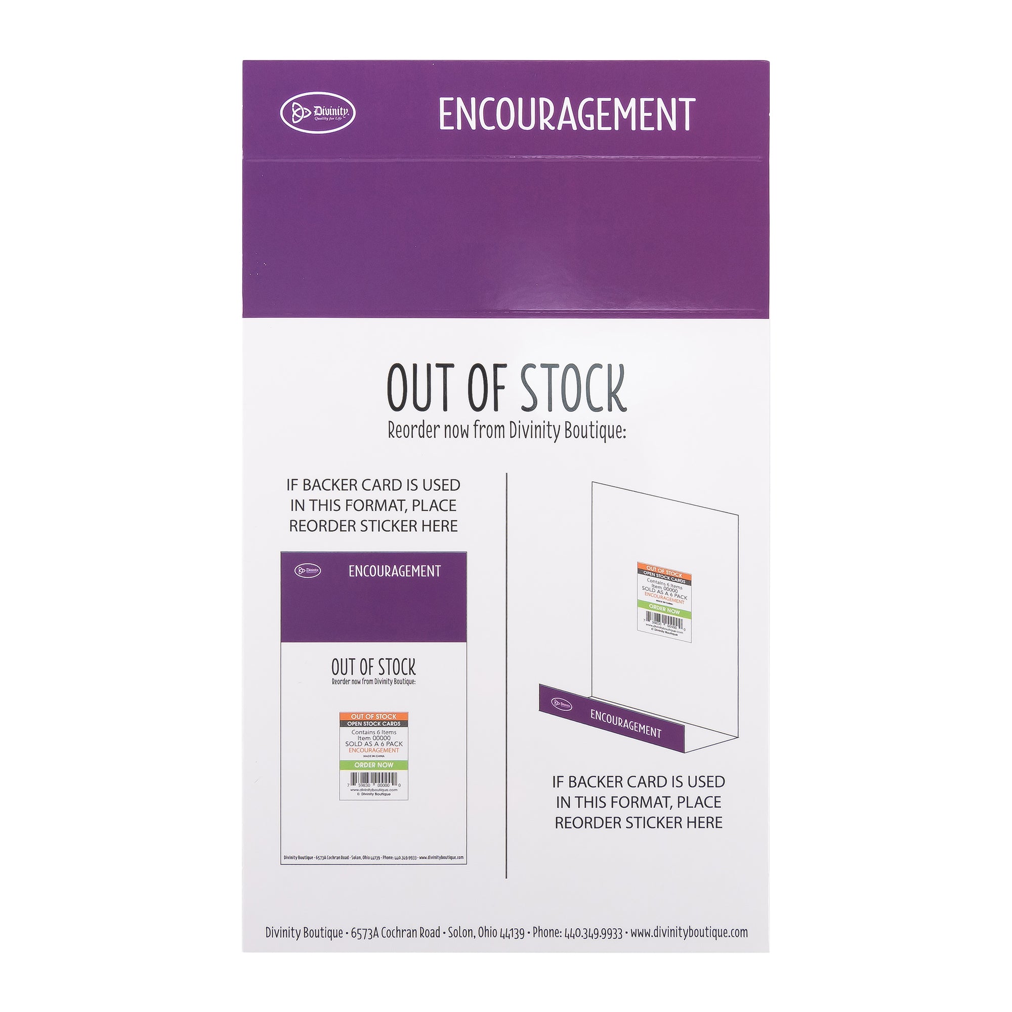 Single Cards - Encouragement - Act Micah 6:8 (6 pk)