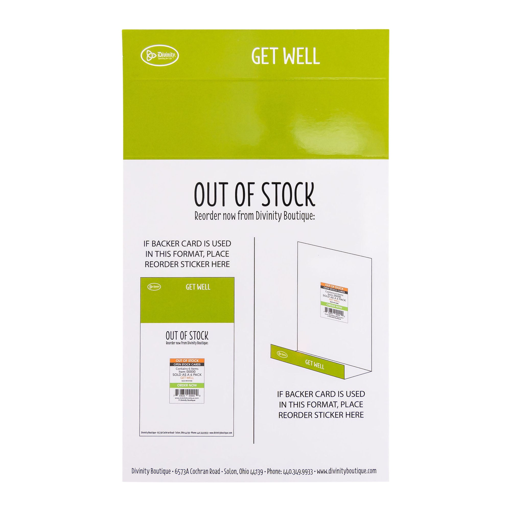 Single Cards - Get Well - Today 3 John 1:2 (6 pk)