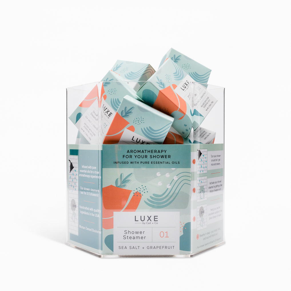 Luxe Collection Shower Steamer Display Combo Pack