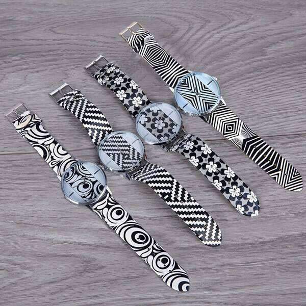 Black & White Watch,Watches,Mad Style, by Mad Style