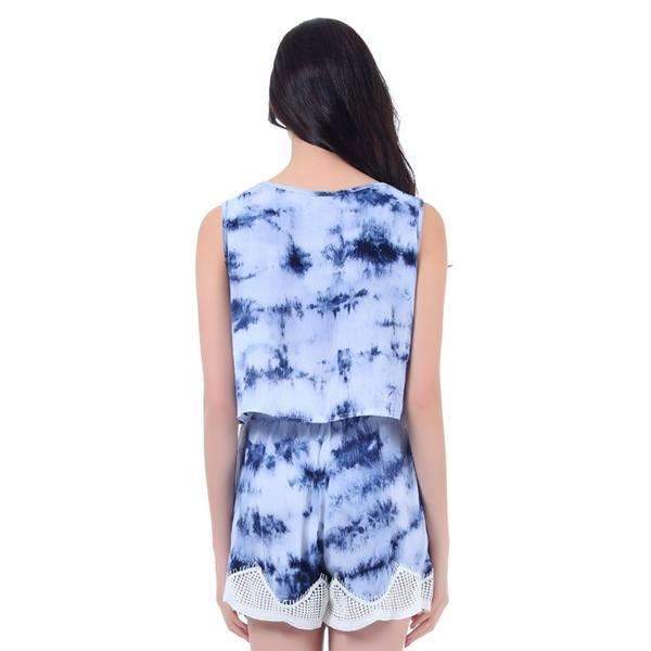 Brocade Hem Short Set,Bottoms,Mad Style, by Mad Style