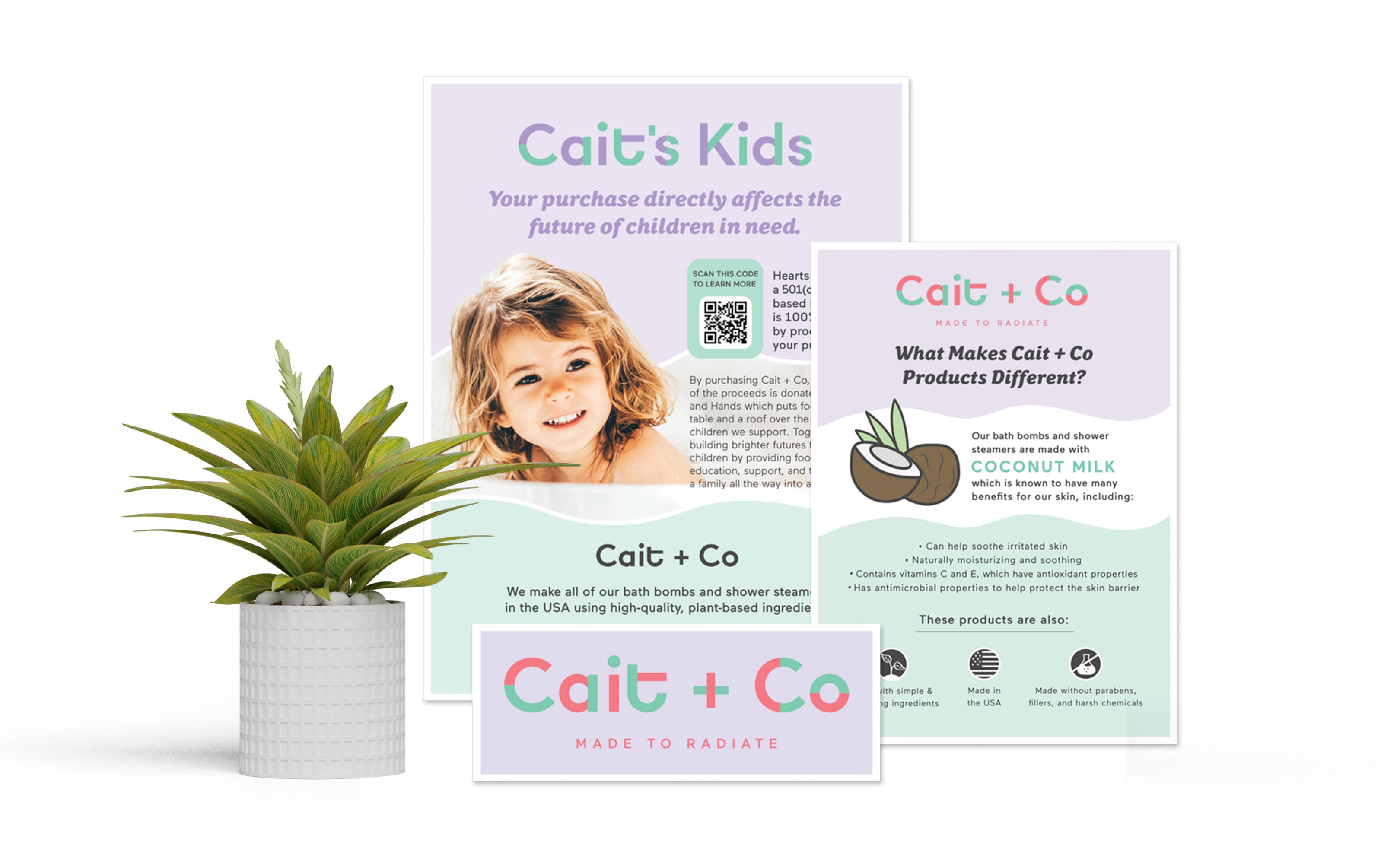 Cait + Co Marketing Pack (3 pcs)