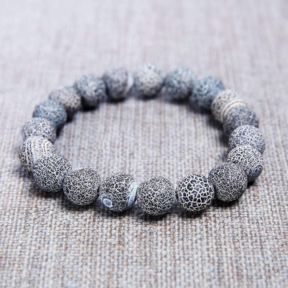 Lava and Stone Bracelets,Jewelry,Mad Man, by Mad Style