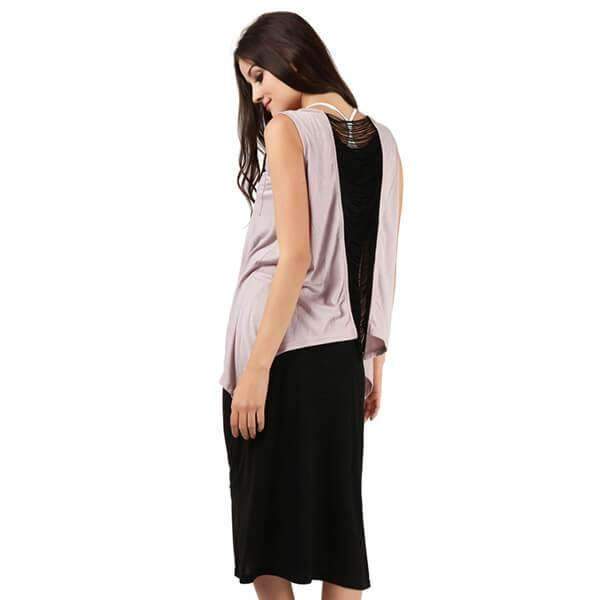 Leah Layered Set Dress Blouse,Dresses,Mad Style, by Mad Style