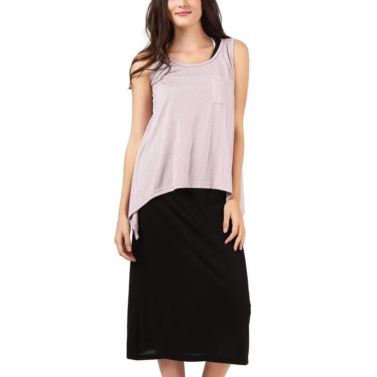 Leah Layered Set Dress Blouse,Dresses,Mad Style, by Mad Style
