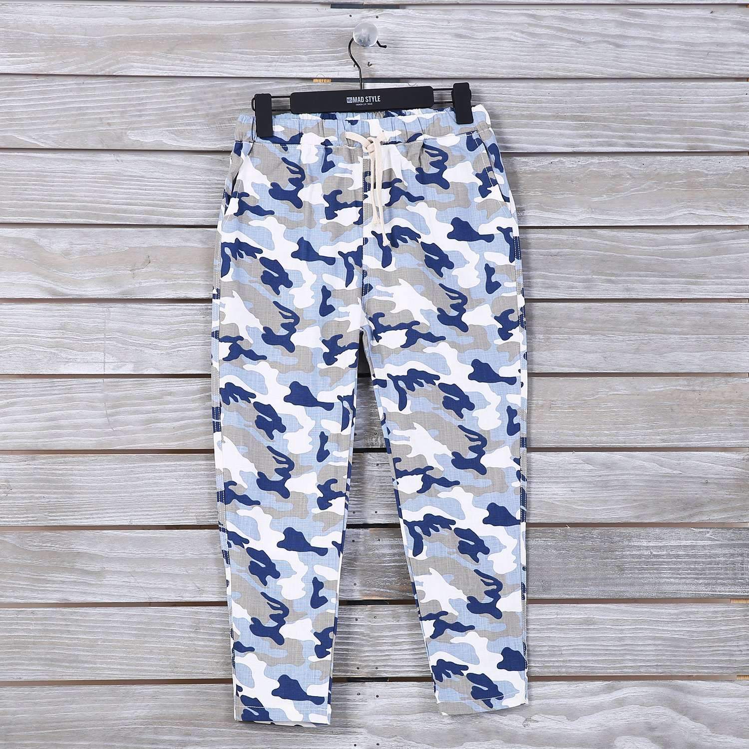 Printed Jogger Pants,Bottoms,Mad Style, by Mad Style