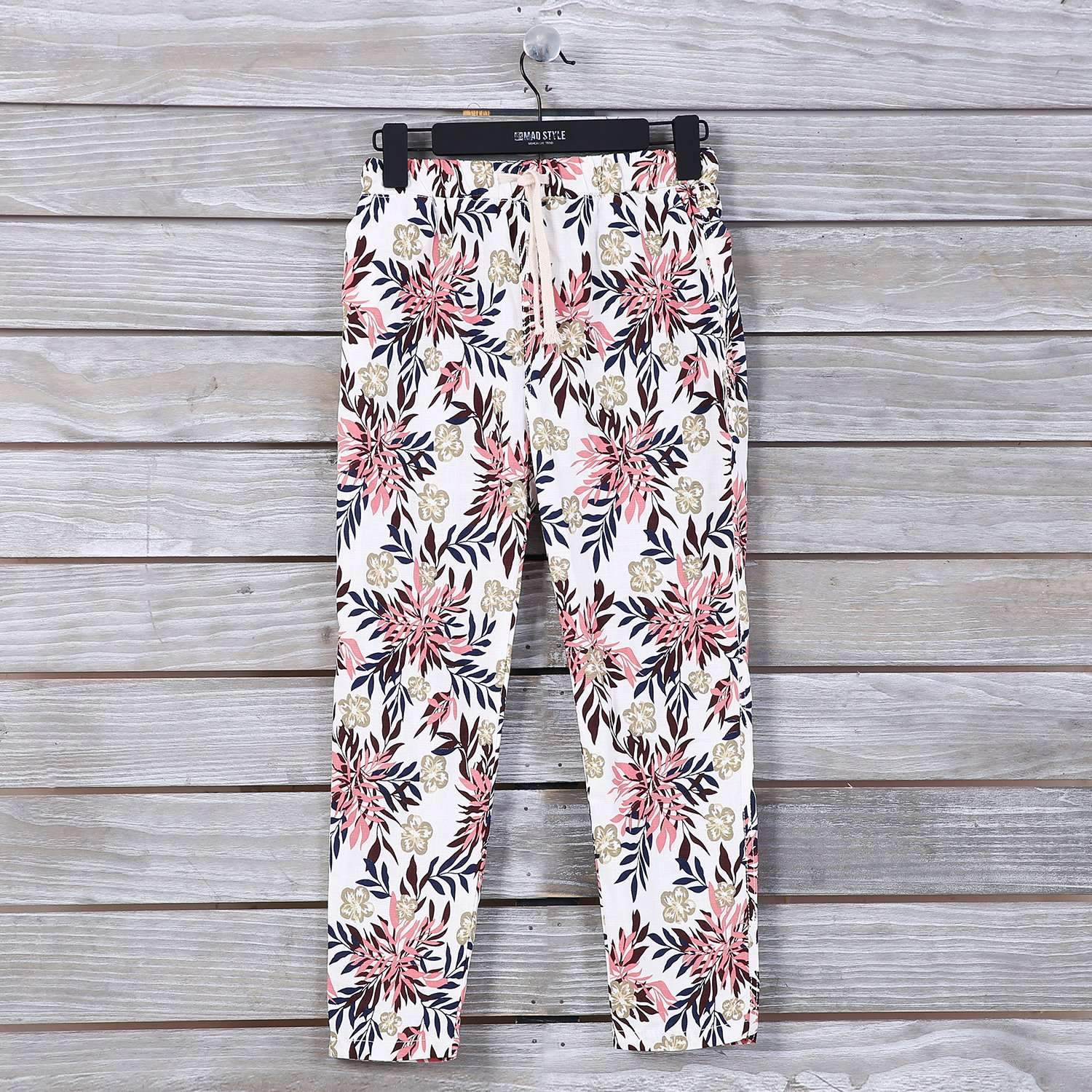 Printed Jogger Pants,Bottoms,Mad Style, by Mad Style