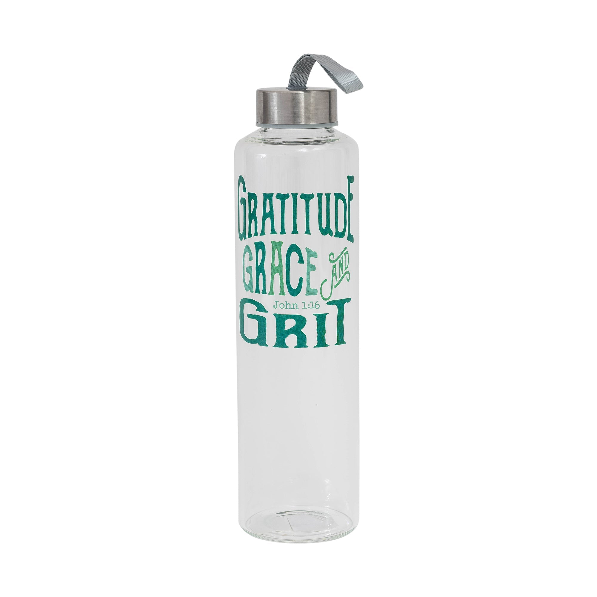 Gratitude Grace Grit Water Bottle