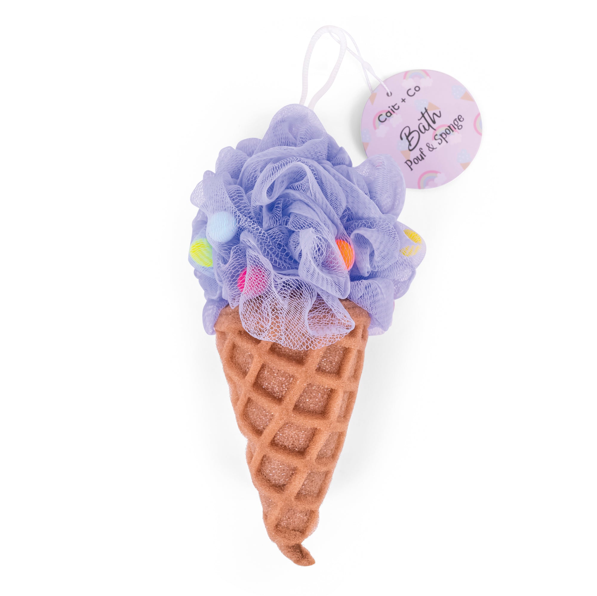 Forever Young - Bath Pouf & Sponge-Ice Cream