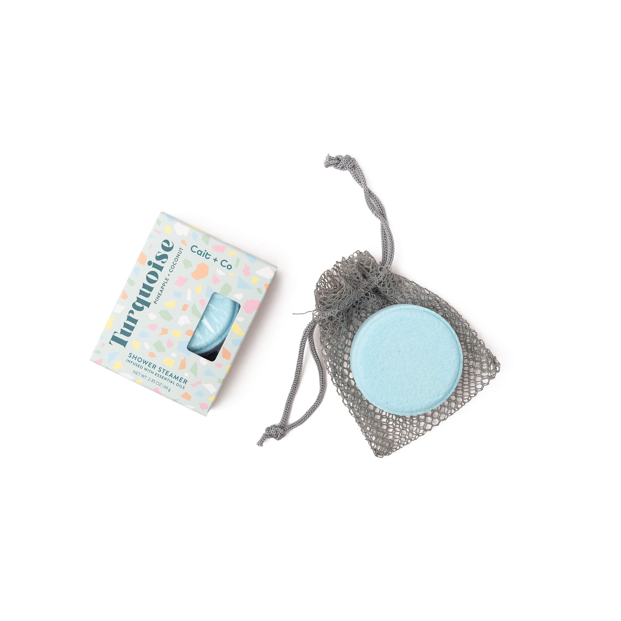 Turquoise - Aromatherapy Shower Steamer