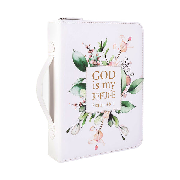 Divine Details: Bible Cover - Watercolor Flower Refuge