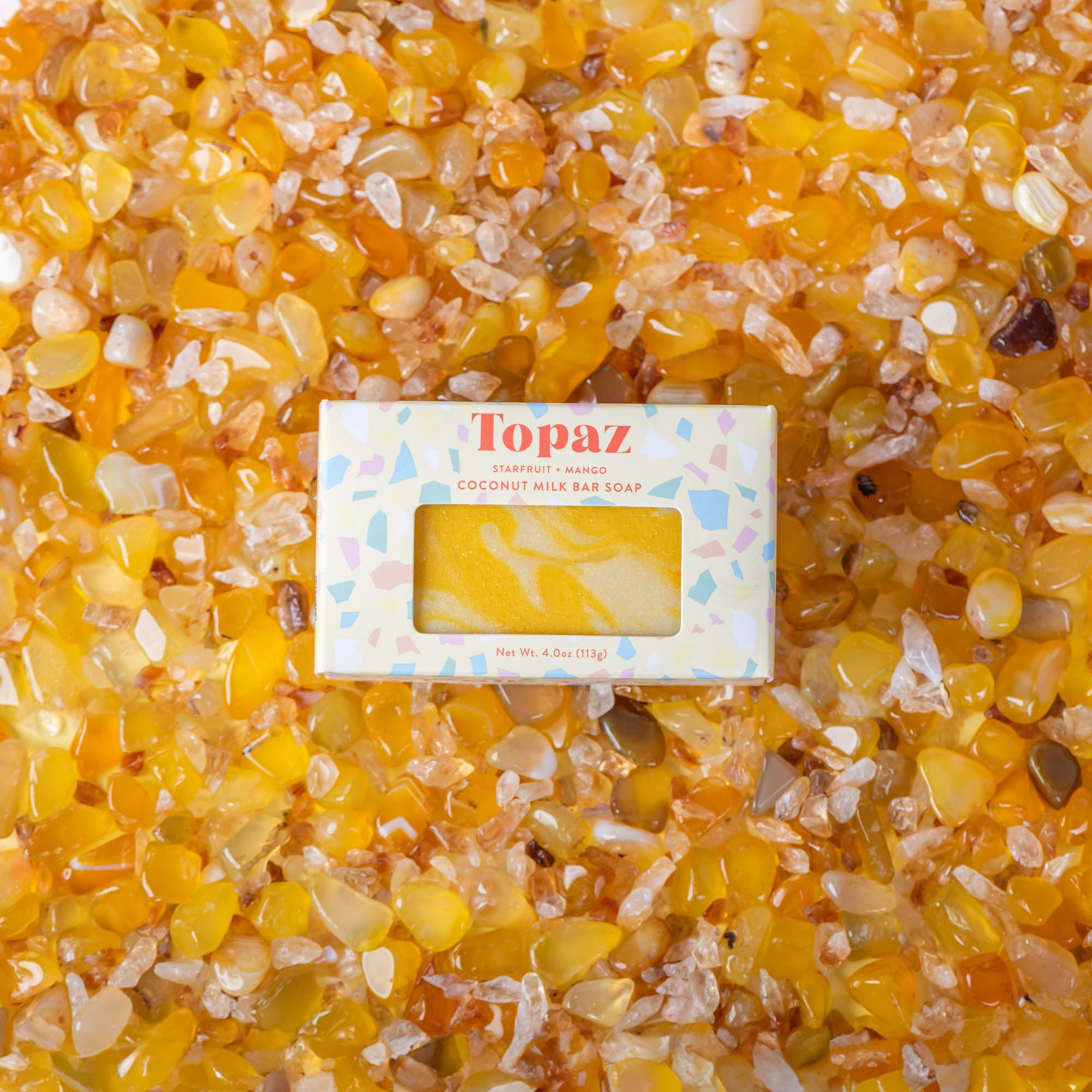 Gem Gift Set - Topaz (Bar Soap + Body Cream)