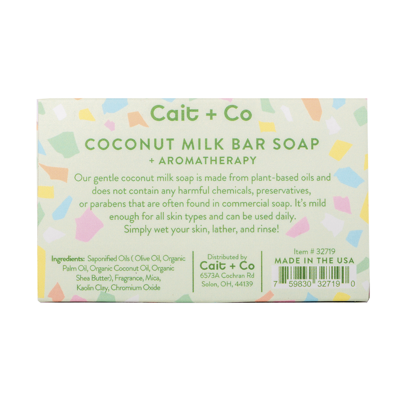 Emerald Coconut Milk Bar Soap