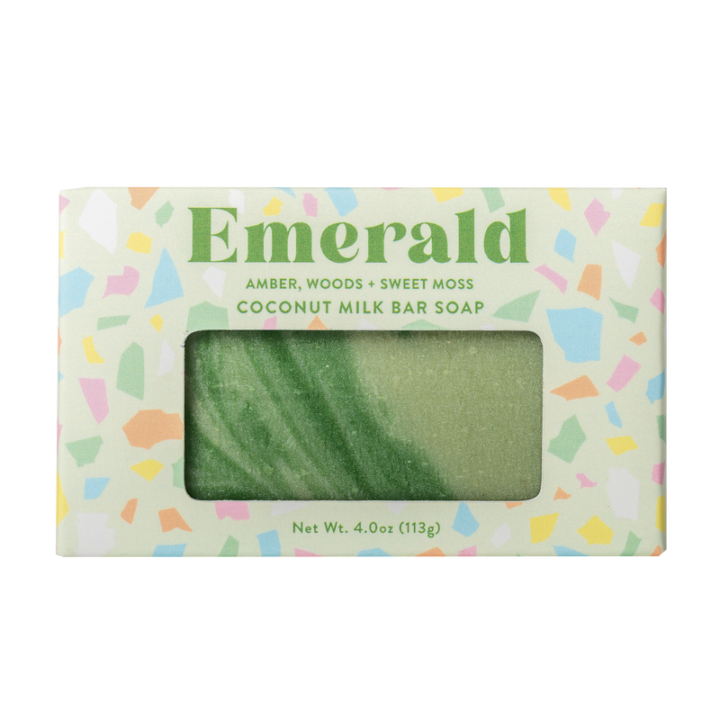 Emerald Coconut Milk Bar Soap