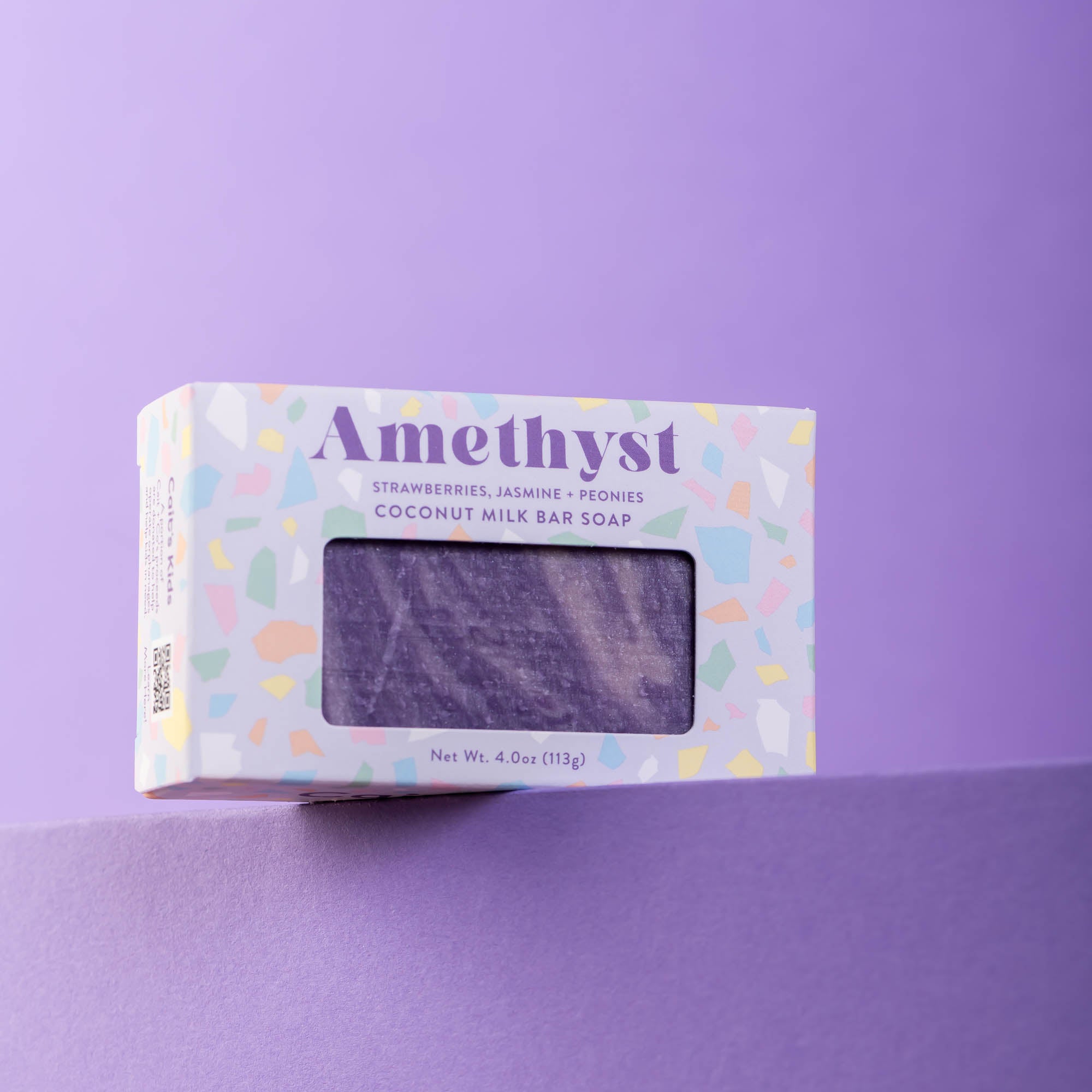 Gem Gift Set - Amethyst (Bar Soap + Body Cream)
