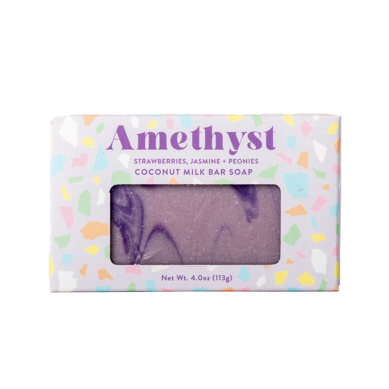 Amethyst Coconut Milk Bar Soap