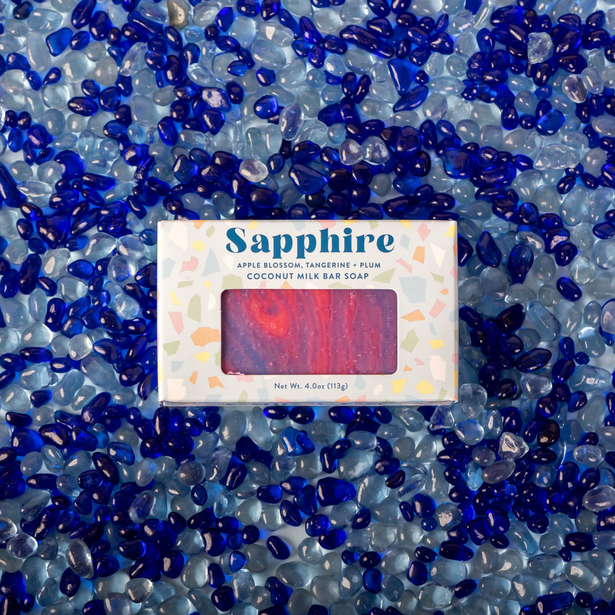Gem Gift Set - Sapphire (Bar Soap + Body Cream)