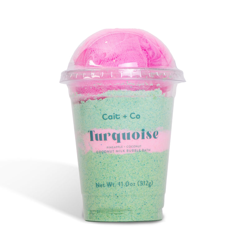 Turquoise Bubble Bath Milkshake