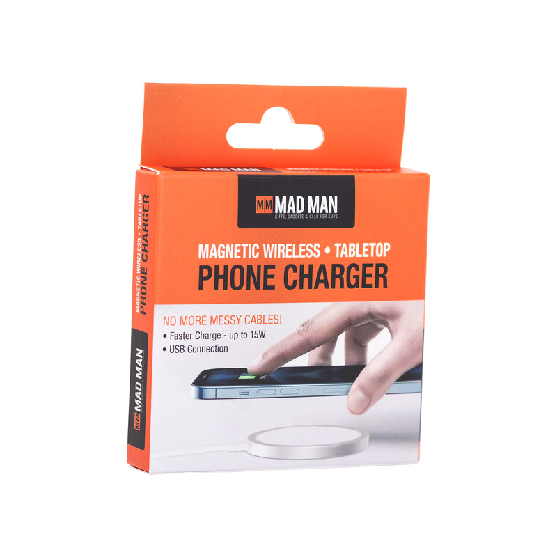 Magnetic Wireless Tabletop Phone Charger