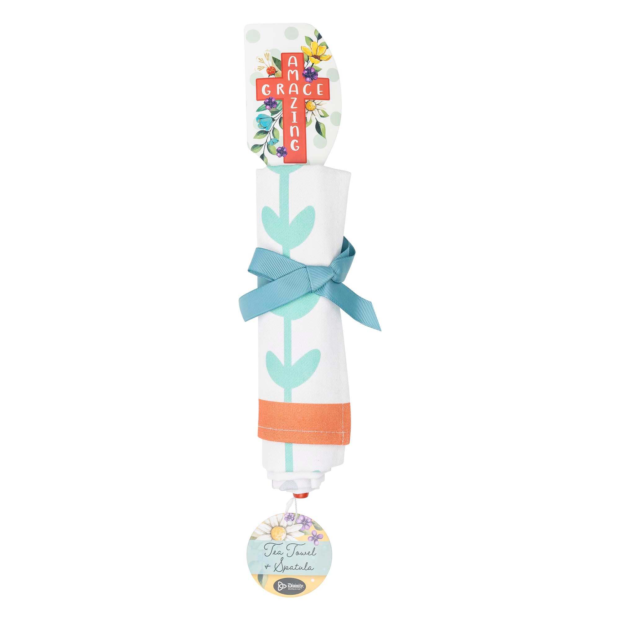 Tea Towel & Spatula Gift Set: Amazing Grace