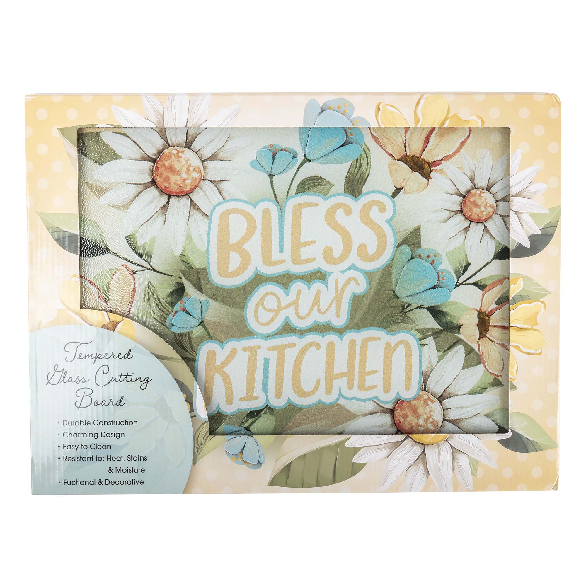 Cutting Board: Bless Our Kitchen