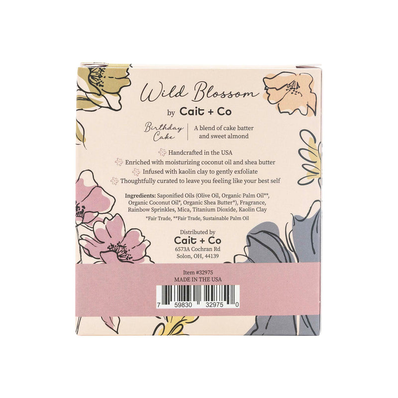 Wild Blossom Soap No. 6 - Birthday Cake