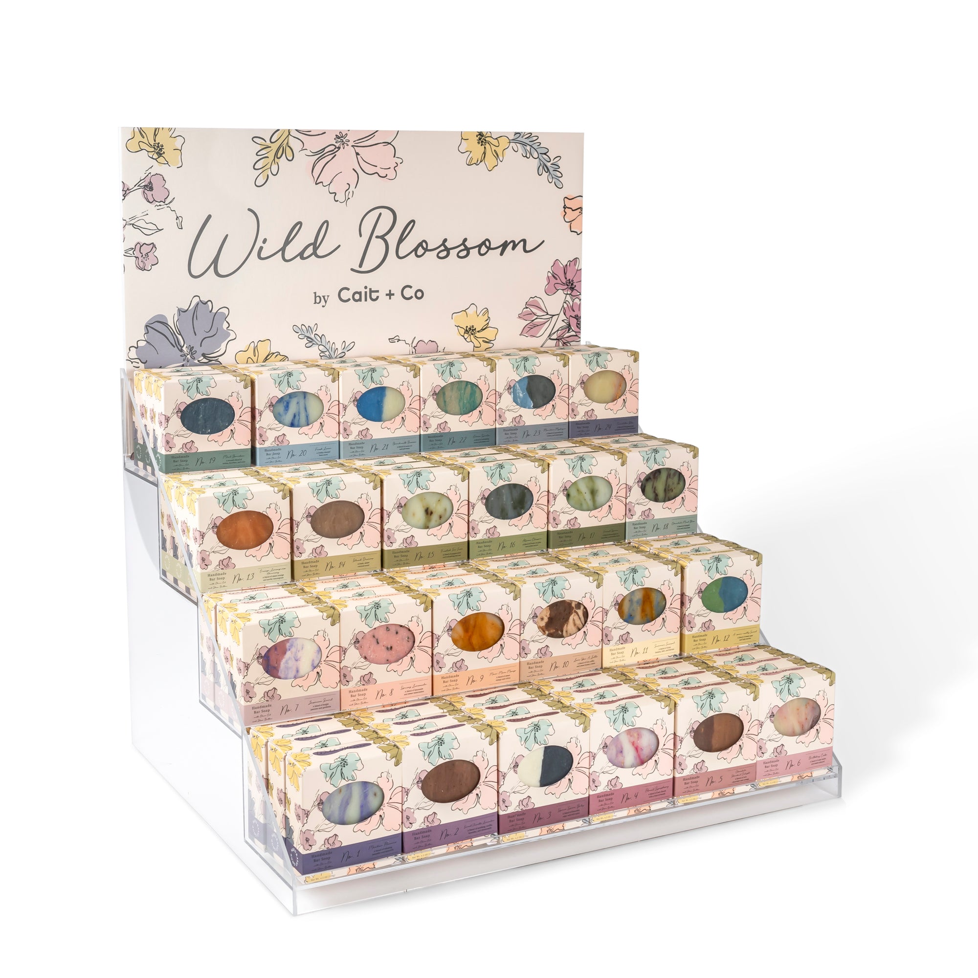 Wild Blossom Soap - Display