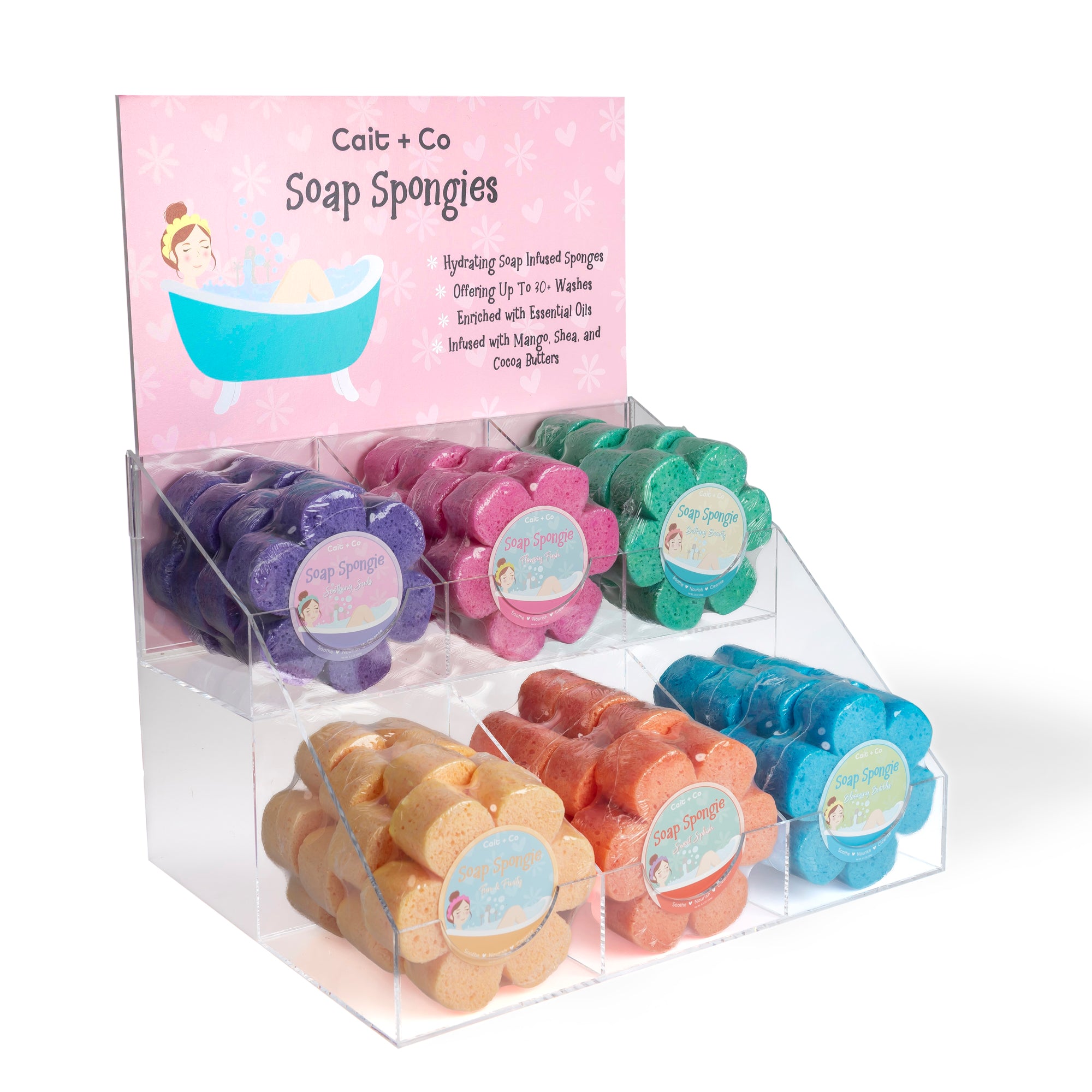 Soap Spongie-Display