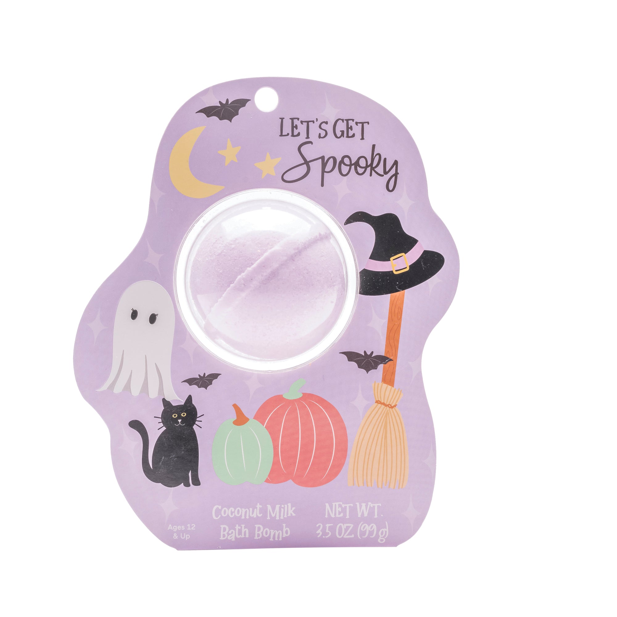 Halloween Cat & Witch Hat Clamshell Bath Bomb