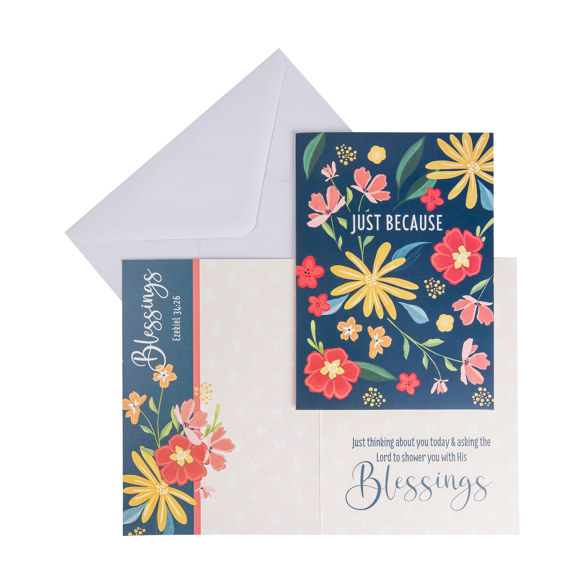 Boxed Cards: 12CT Thinking of You - Multi Floral