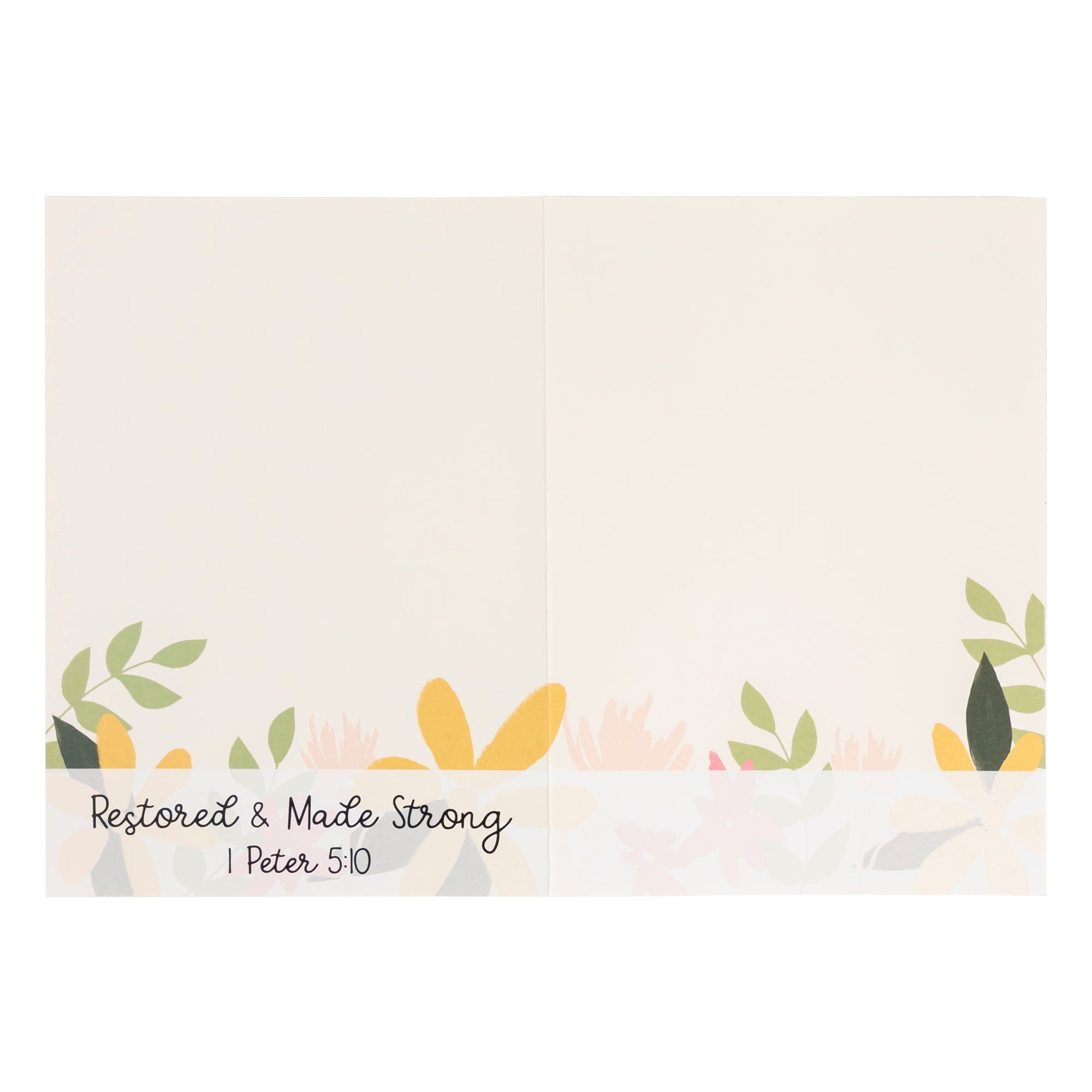 Boxed Cards: 12CT Get Well - Yellow & Peach Floral