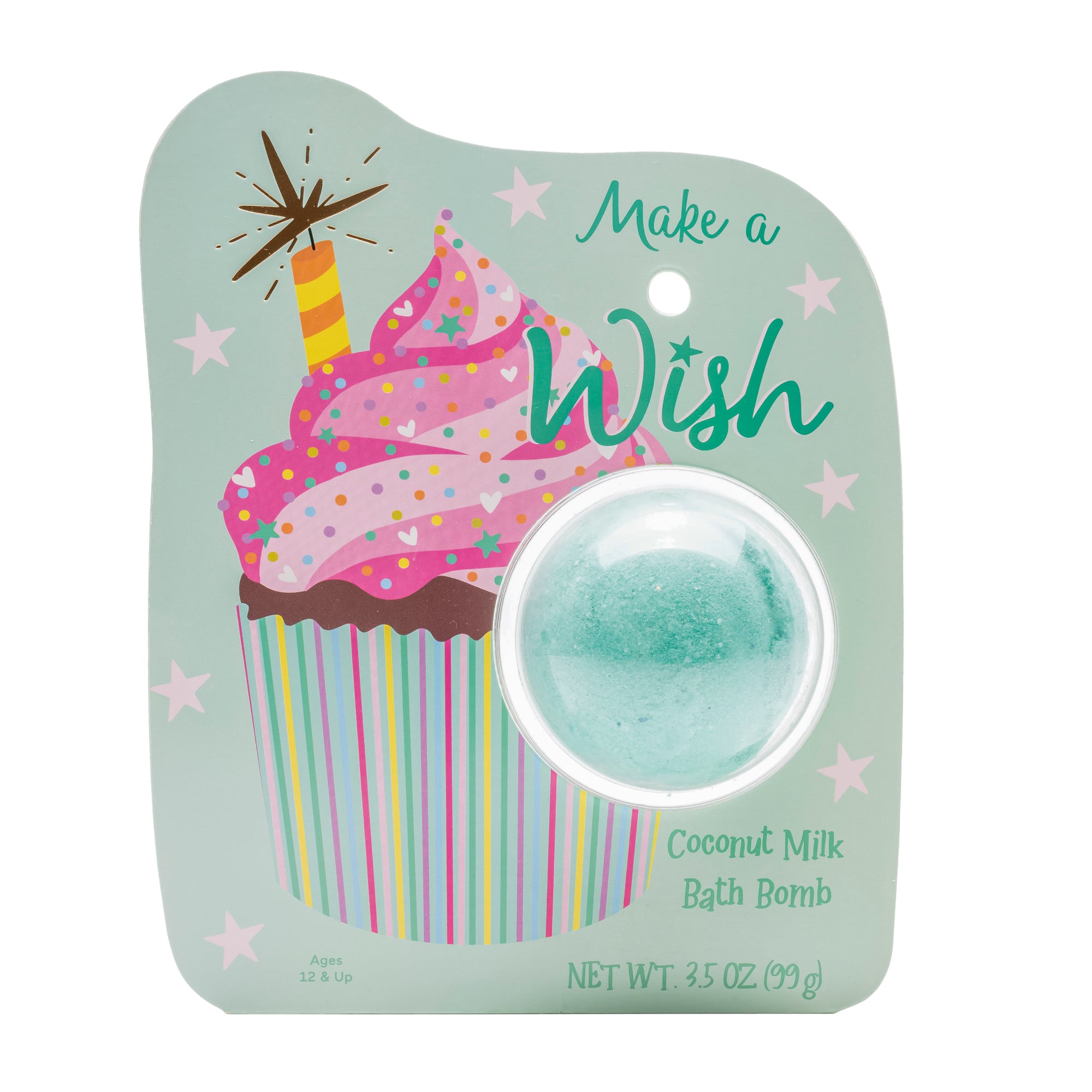 Cupcake Clamshell Bath Bomb