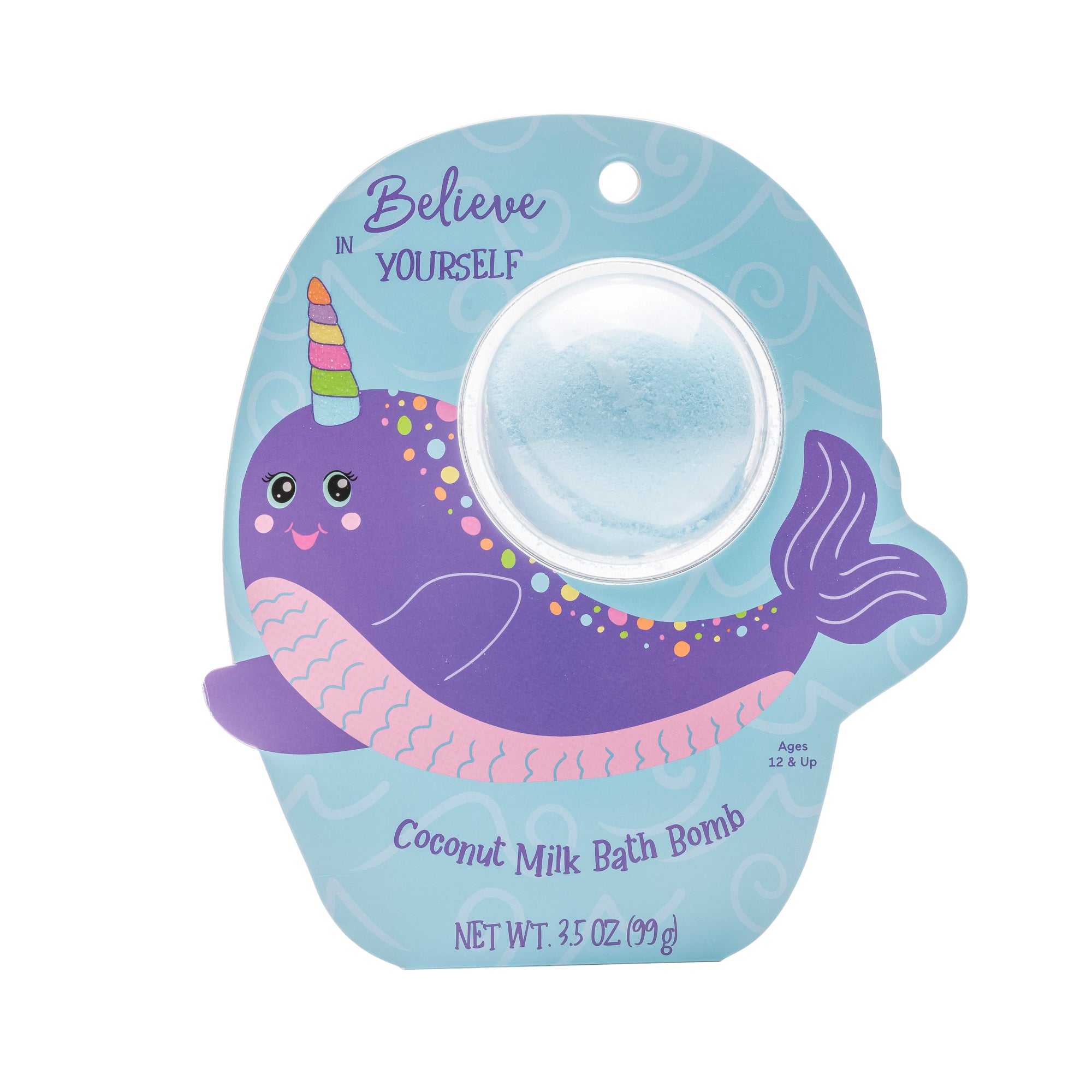 Narwhal Clamshell Bath Bomb